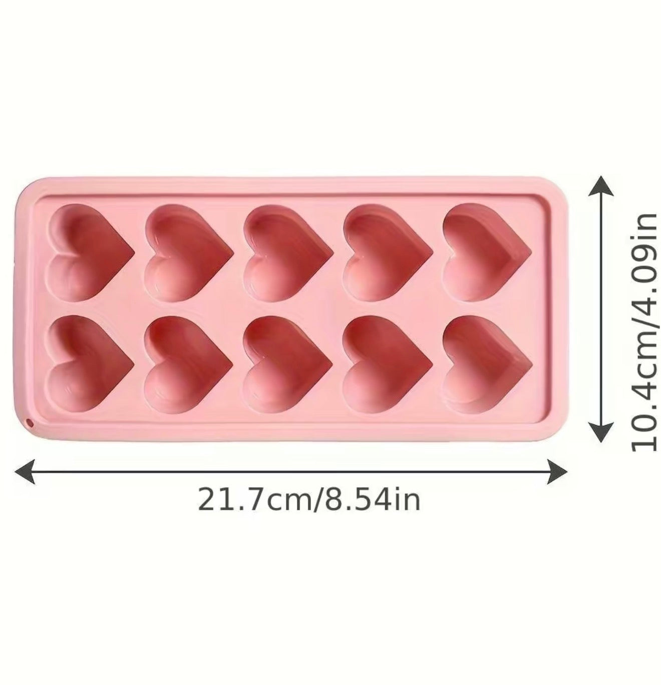 Heart Shaped Silicone Ice Mold