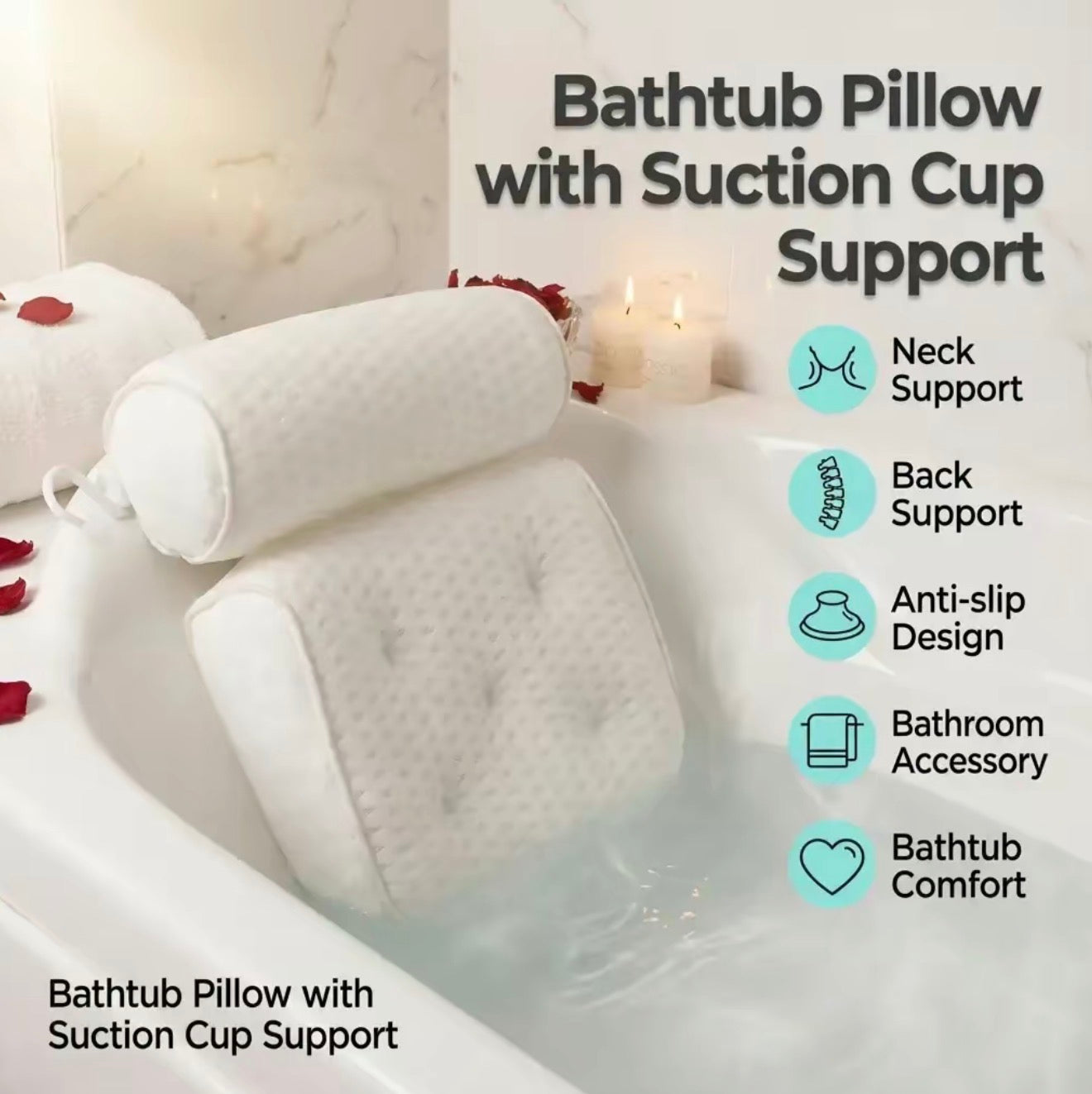 Bathtub Pillow