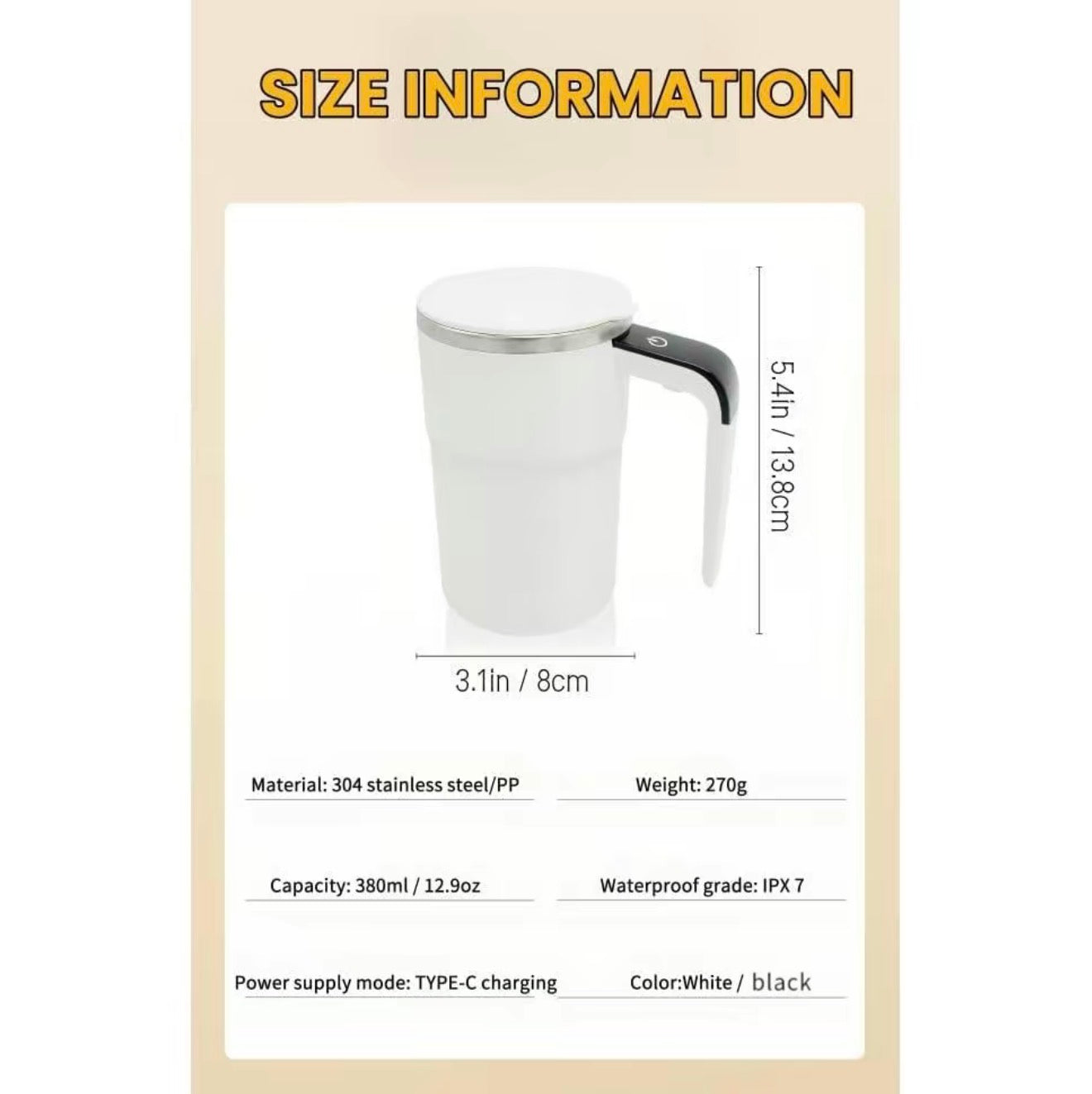 Automatic Stirring Cup
