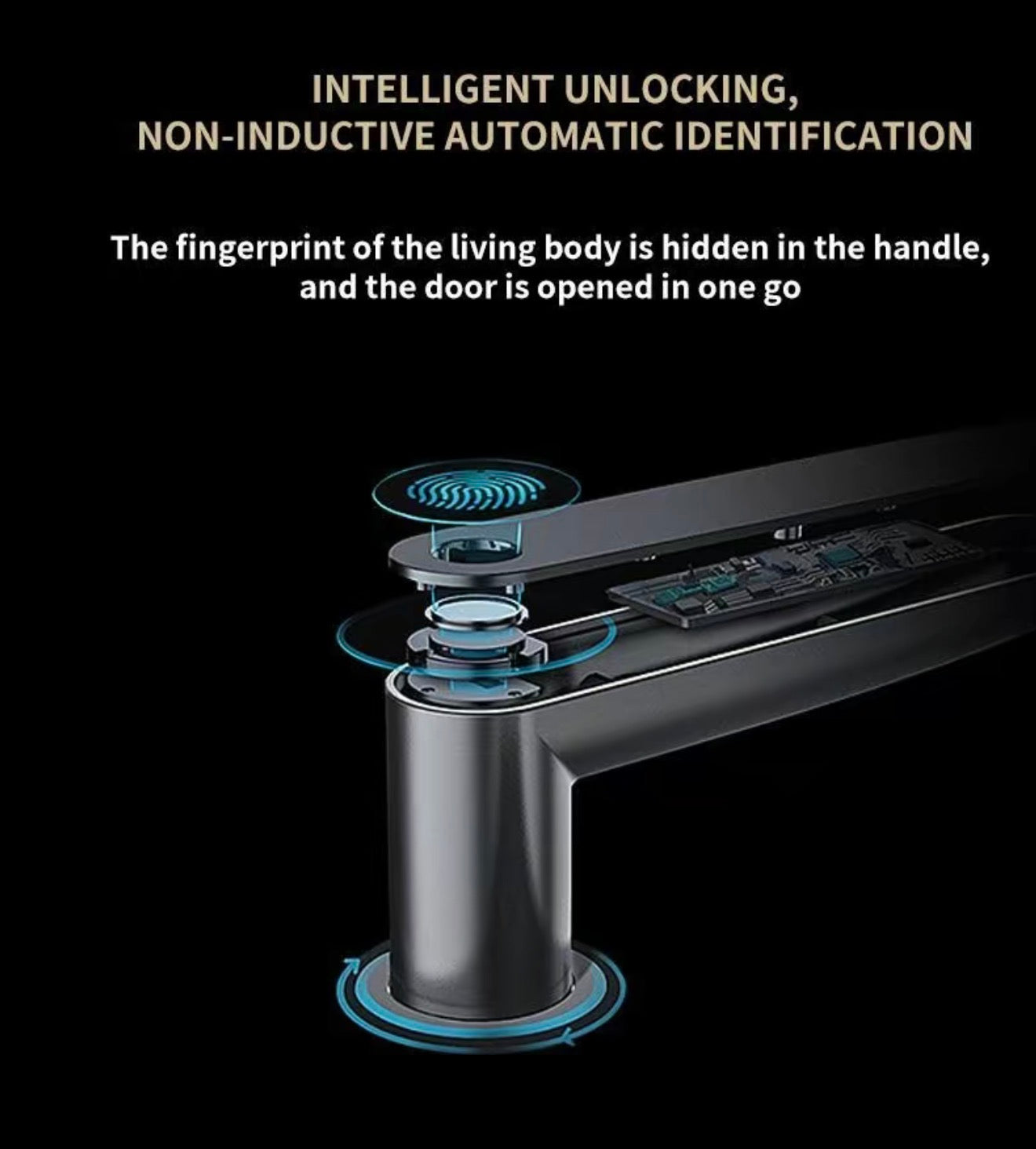 Security Fingerprint Door Knob