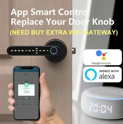 Security Fingerprint Door Knob