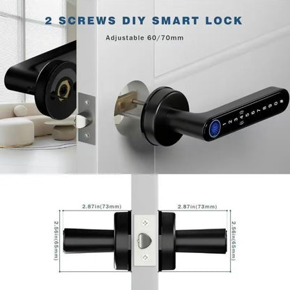 Security Fingerprint Door Knob