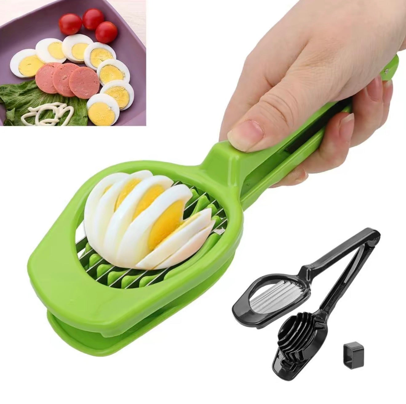 Handheld Egg Slicer