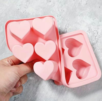 Heart Shaped Silicone Ice Mold