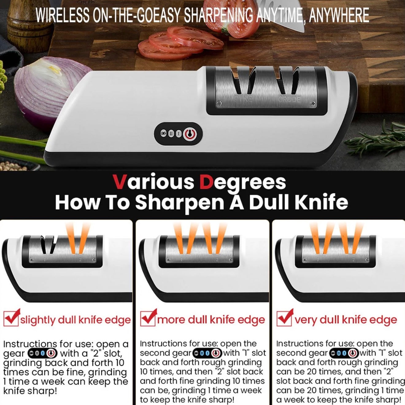 Electric Knife Sharpener
