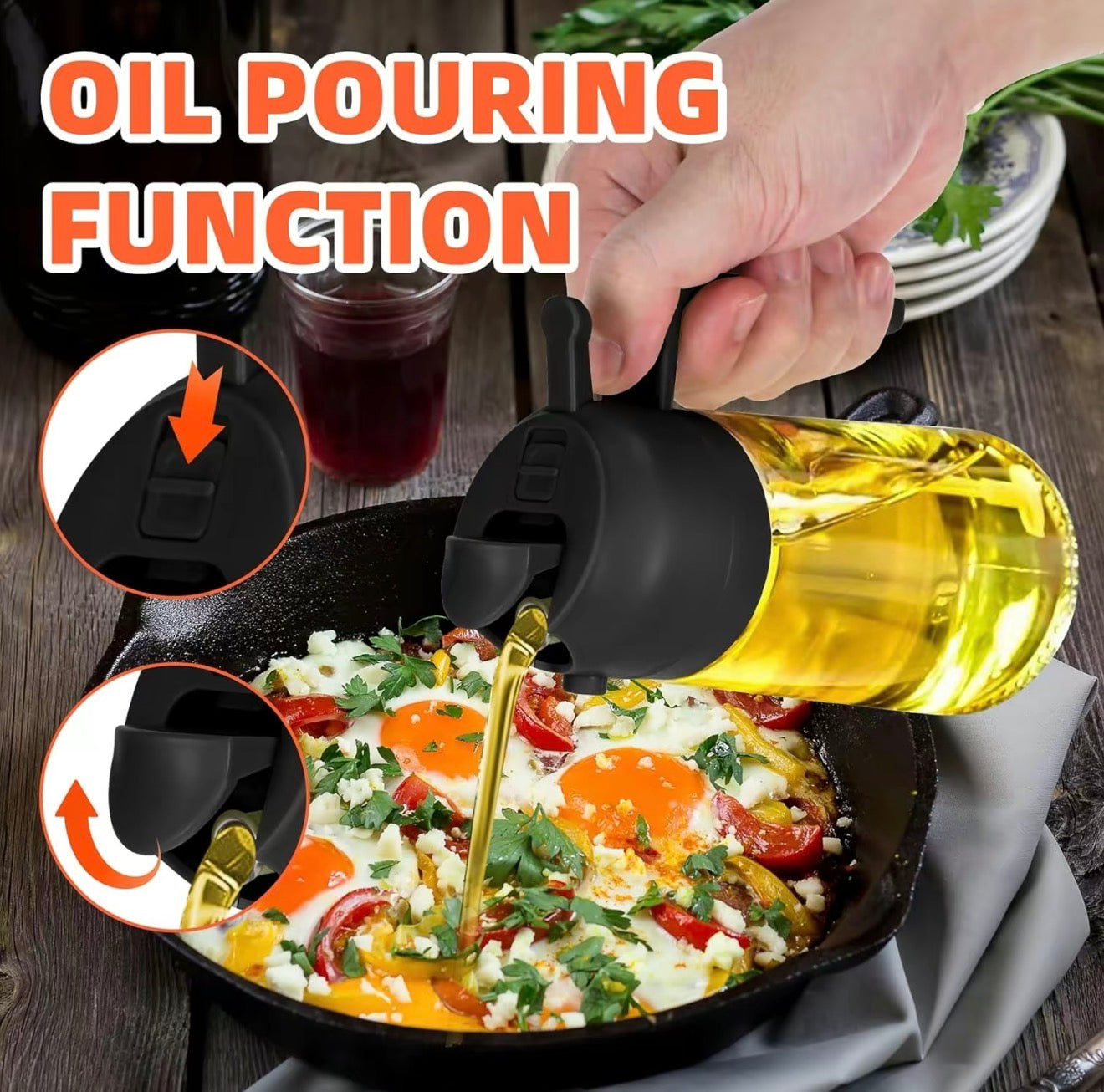 Multi-Function Oil Dispenser