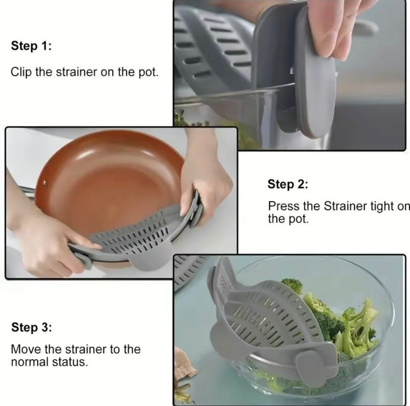 Pot Strainer Attachment