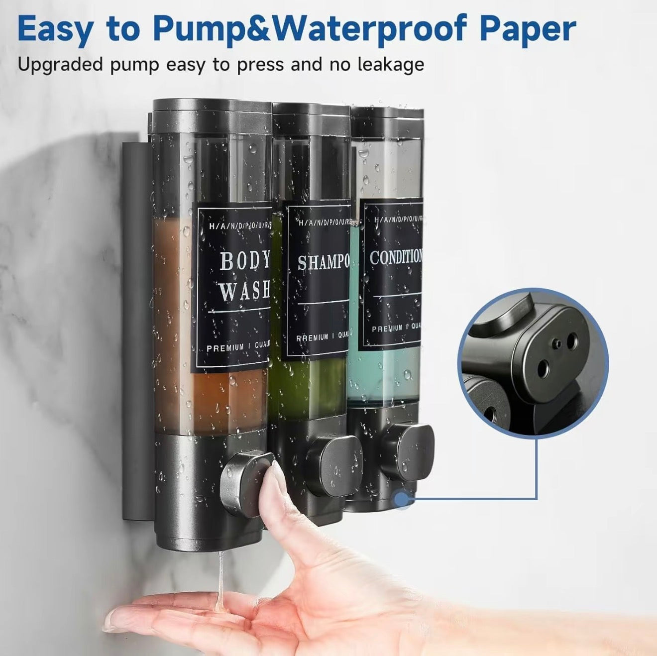 Multi-Use Shower Mount Dispenser