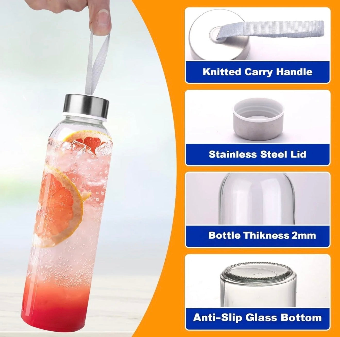 Wide Mouth Water Bottle
